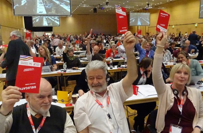 Kongress des Europäischen Gewerkschaftsbundes